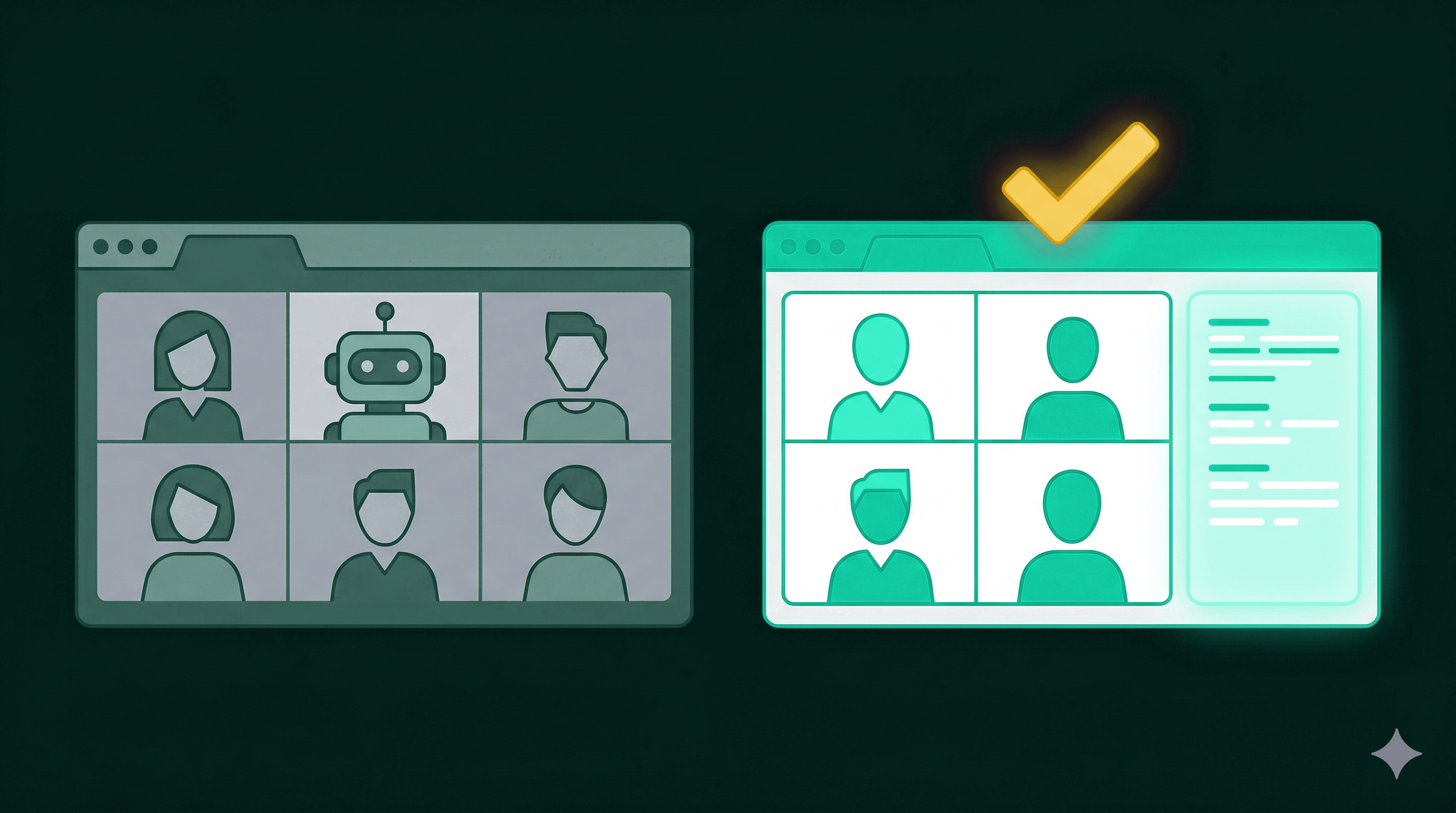 Avec bot vs sans bot